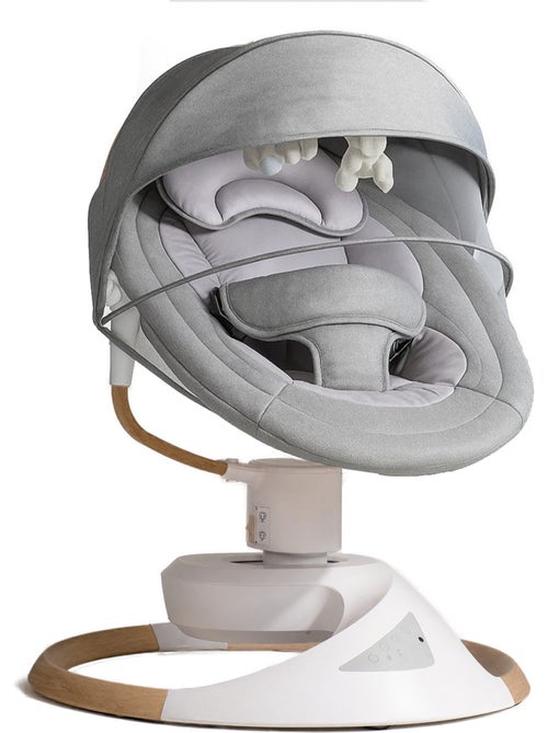 Balancelle / transat electrique bebe Emy de BEBELUXE Balancement naturel - Kiabi Balancelle / transat electrique bebe Emy de BEBELUXE Balancement naturel - Kiabi
