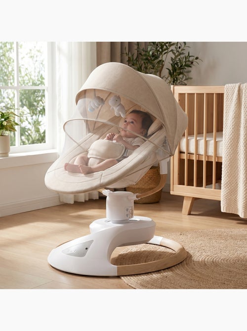 Balancelle / transat electrique bebe Emy de BEBELUXE Balancement naturel - Kiabi Balancelle / transat electrique bebe Emy de BEBELUXE Balancement naturel - Kiabi