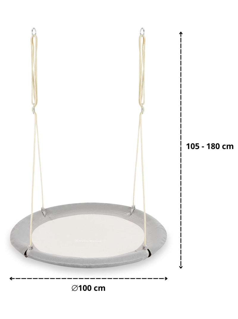 Balançoire enfant 100 cm & adulte charge max 150 kg - nid d'oiseau - confort & sécurité N/A - Kiabi
