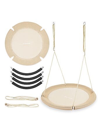Balançoire enfant & adulte - nid d'oiseau 100cm - charge 150 kg - confort & sécurité