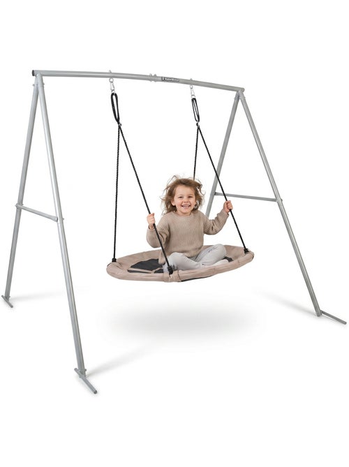 Balançoire nid de cigogne hypermotion avec structure 100 cm - Kiabi