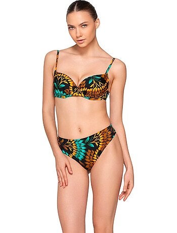 Balconette zwemkleding top emerald