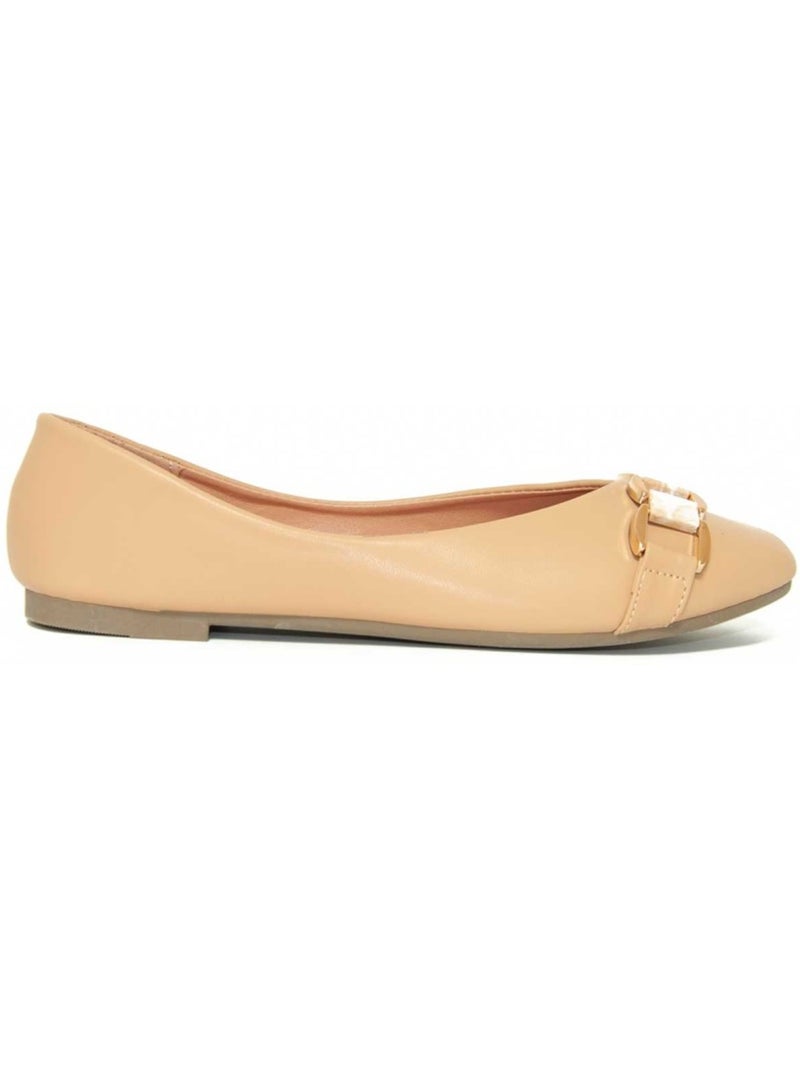 Ballerina Materiale Sintetico Montevita Beige - Kiabi