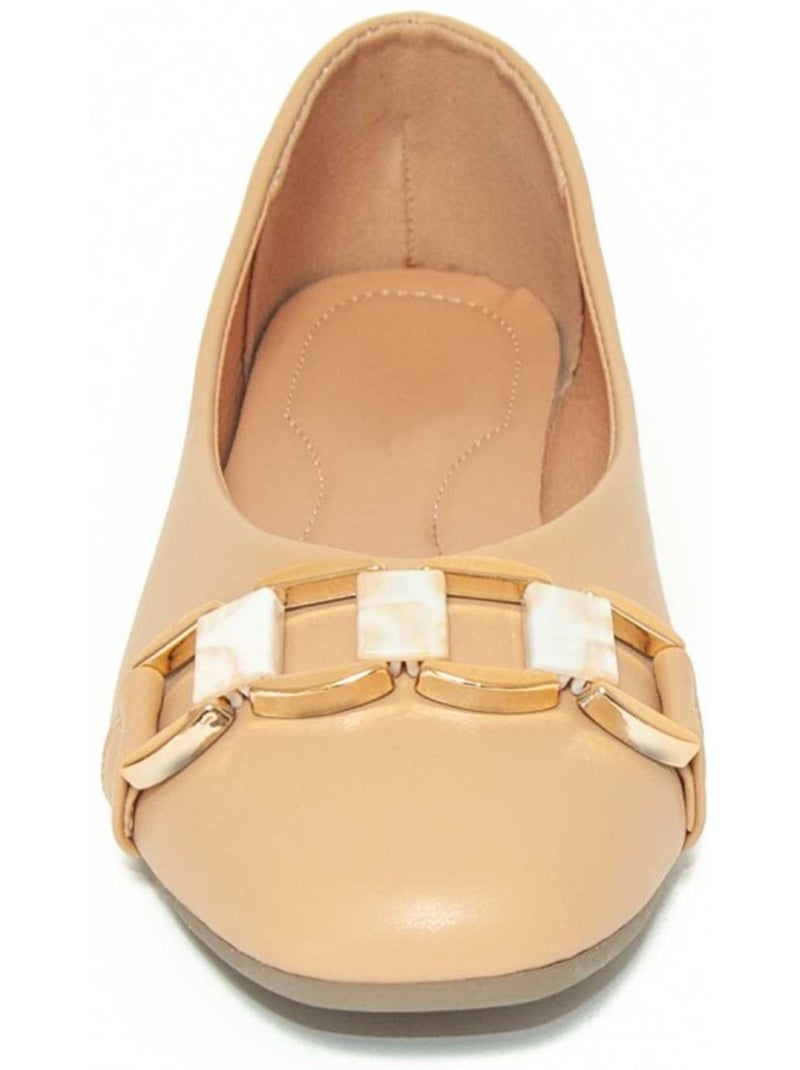 Ballerina Materiale Sintetico Montevita Beige - Kiabi