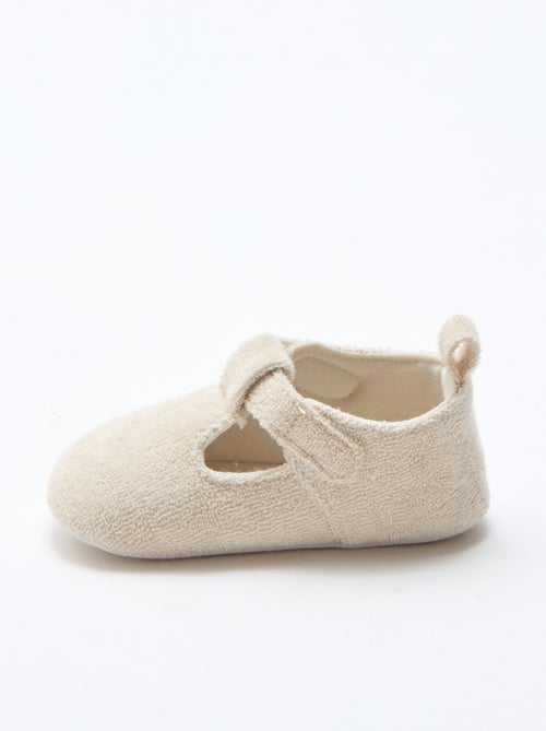 Ballerina slofjes van badstof - Kiabi