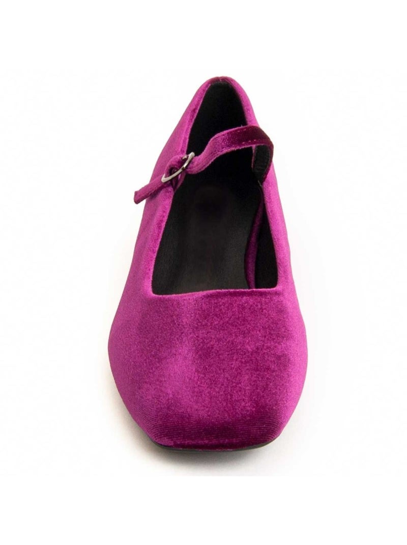 Ballerina Synthetisch Materiaal En Textiel Montevita Roze - Kiabi