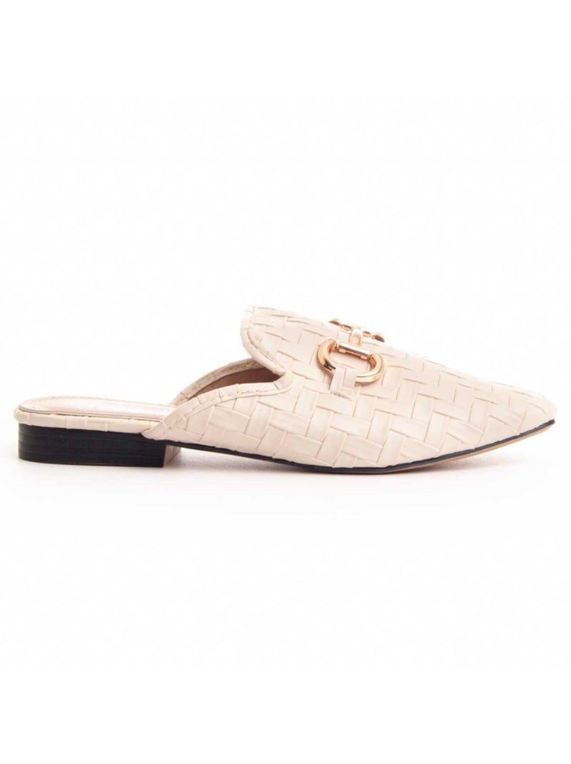 Ballerina Synthetisch Materiaal Montevita Beige - Kiabi