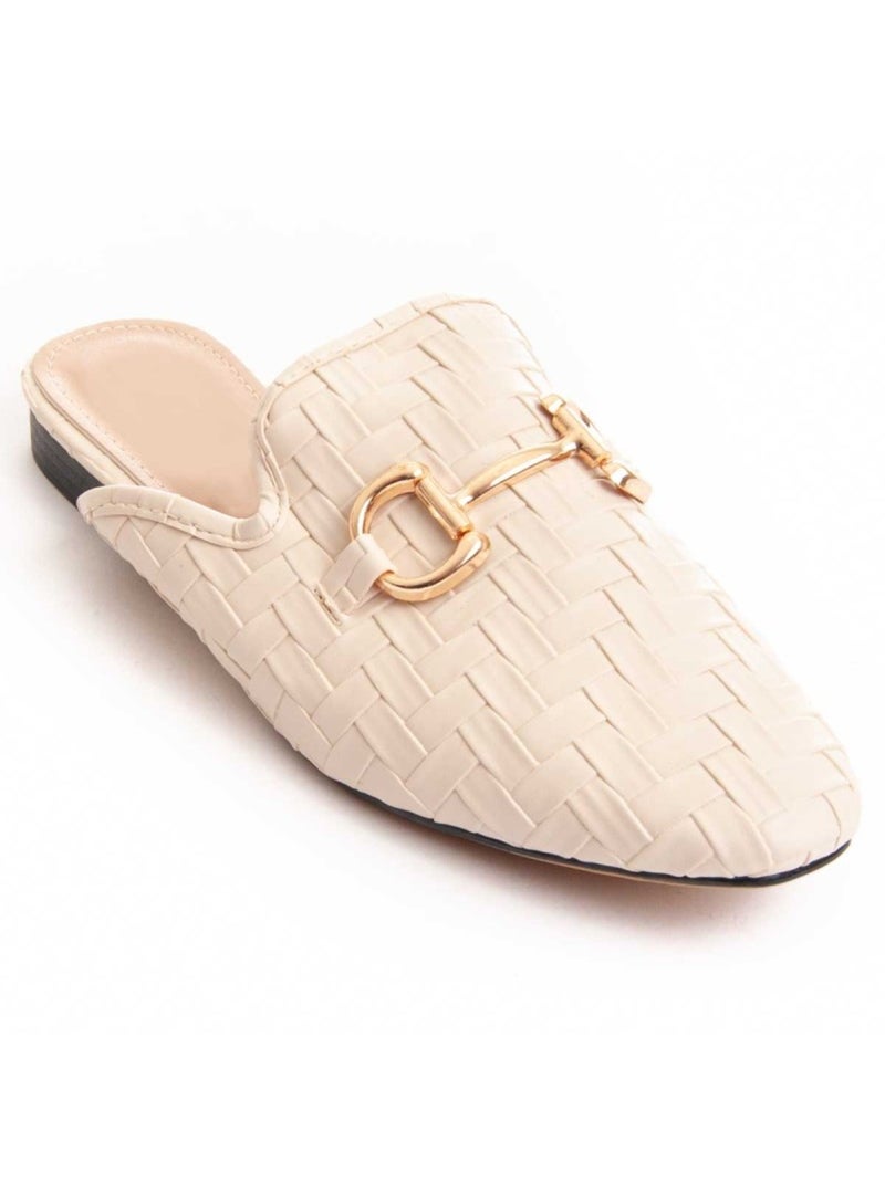 Ballerina Synthetisch Materiaal Montevita Beige - Kiabi