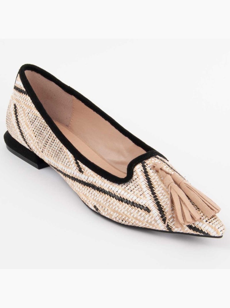 Ballerina Synthetisch Materiaal Montevita Beige - Kiabi