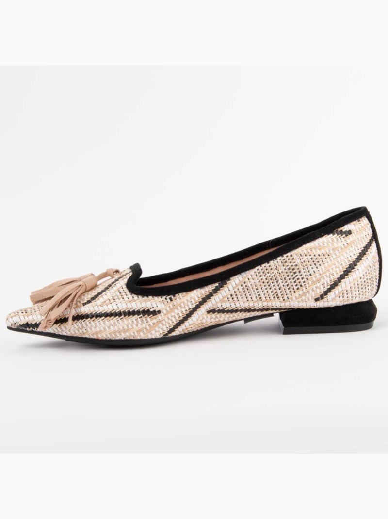 Ballerina Synthetisch Materiaal Montevita Beige - Kiabi