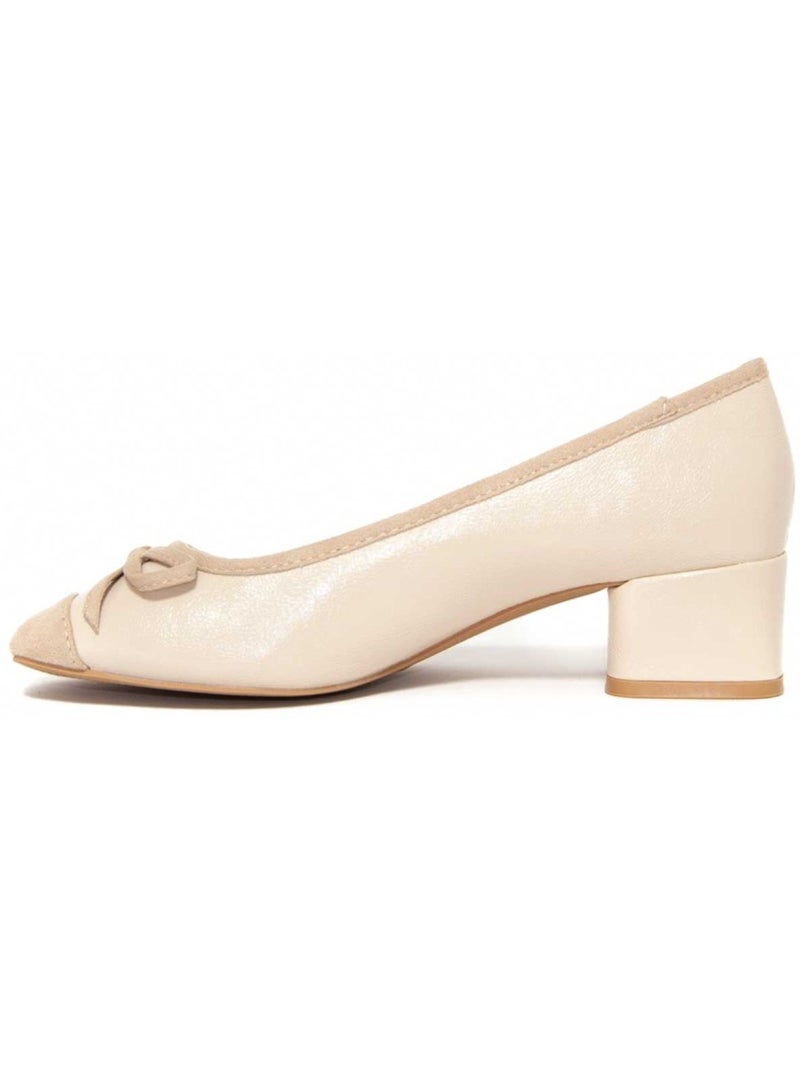 Ballerina Synthetisch Materiaal Montevita Beige - Kiabi