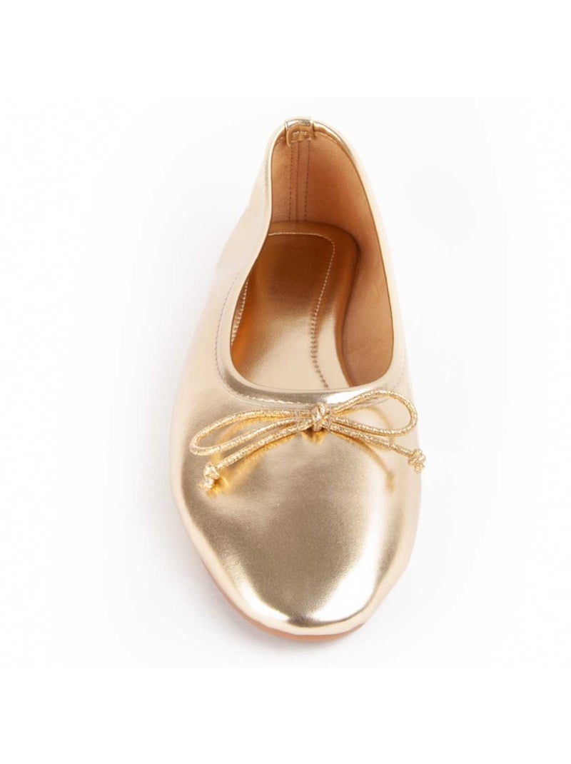 Ballerina Synthetisch Materiaal Montevita Goud/Goudkleurig - Kiabi