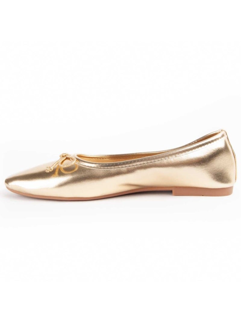 Ballerina Synthetisch Materiaal Montevita Goud/Goudkleurig - Kiabi