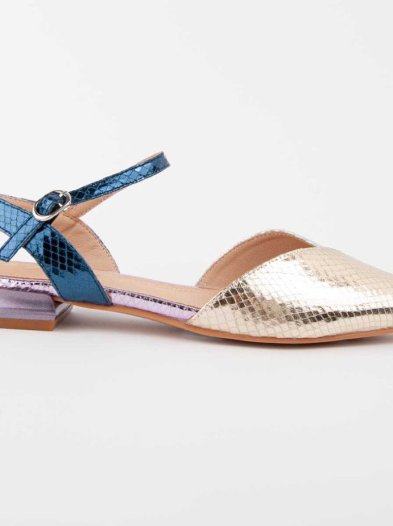 Ballerina Synthetisch Materiaal Montevita Goud/Goudkleurig - Kiabi