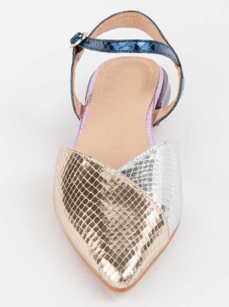 Ballerina Synthetisch Materiaal Montevita Goud/Goudkleurig - Kiabi