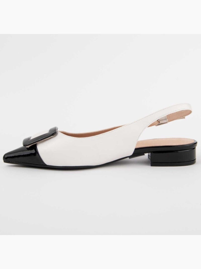Ballerina Synthetisch Materiaal Montevita Wit - Kiabi
