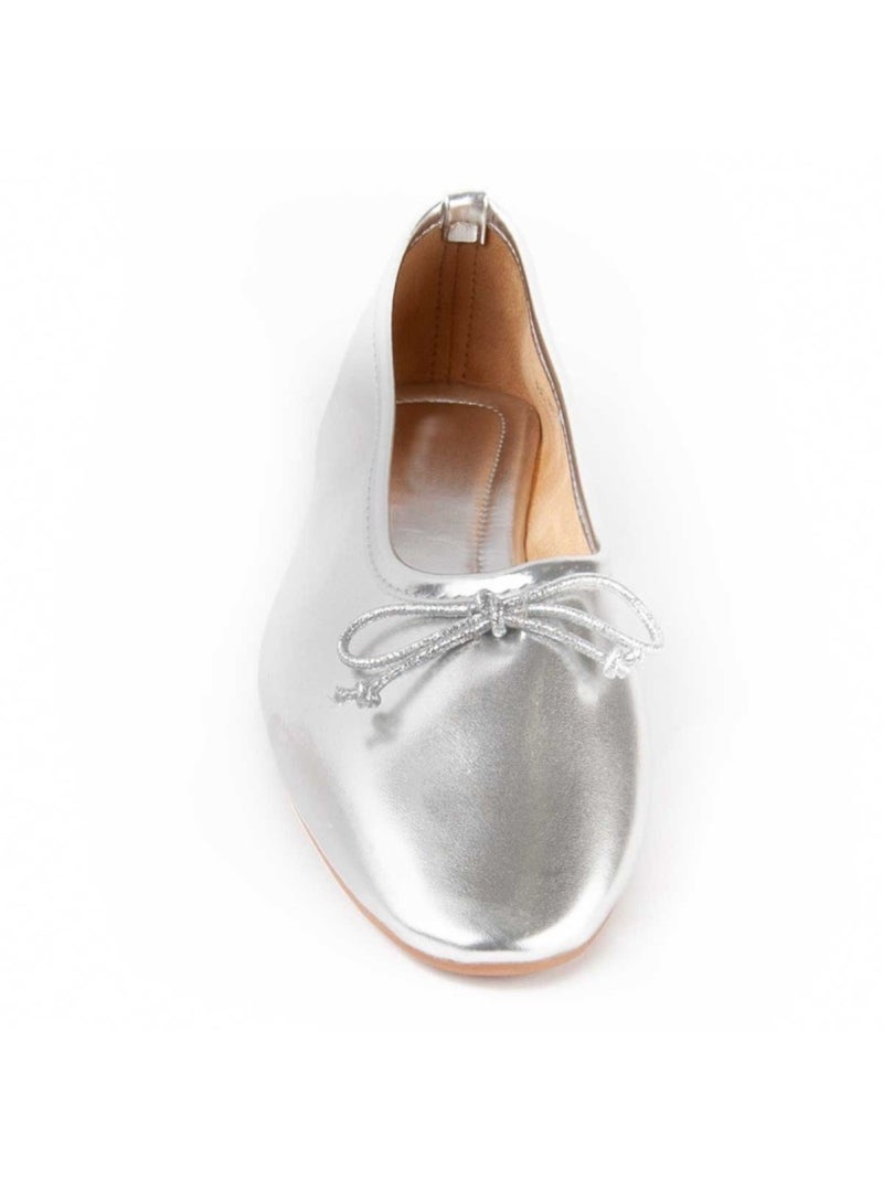 Ballerina synthetisch materiaal montevita Zilver - Kiabi