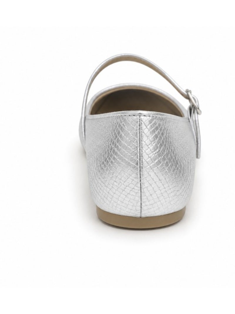 Ballerina synthetisch materiaal montevita Zilver - Kiabi