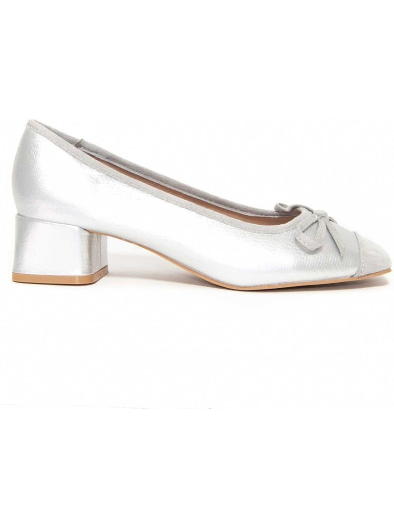 Ballerina Synthetisch Materiaal Montevita Zilver - Kiabi