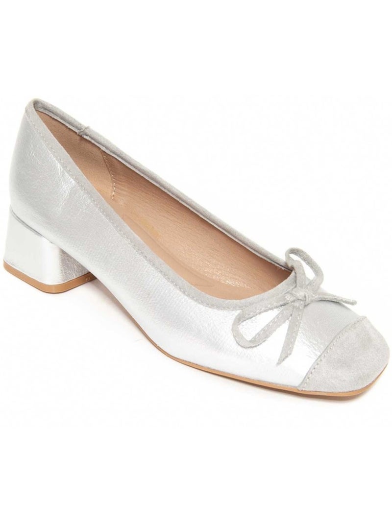 Ballerina Synthetisch Materiaal Montevita Zilver - Kiabi