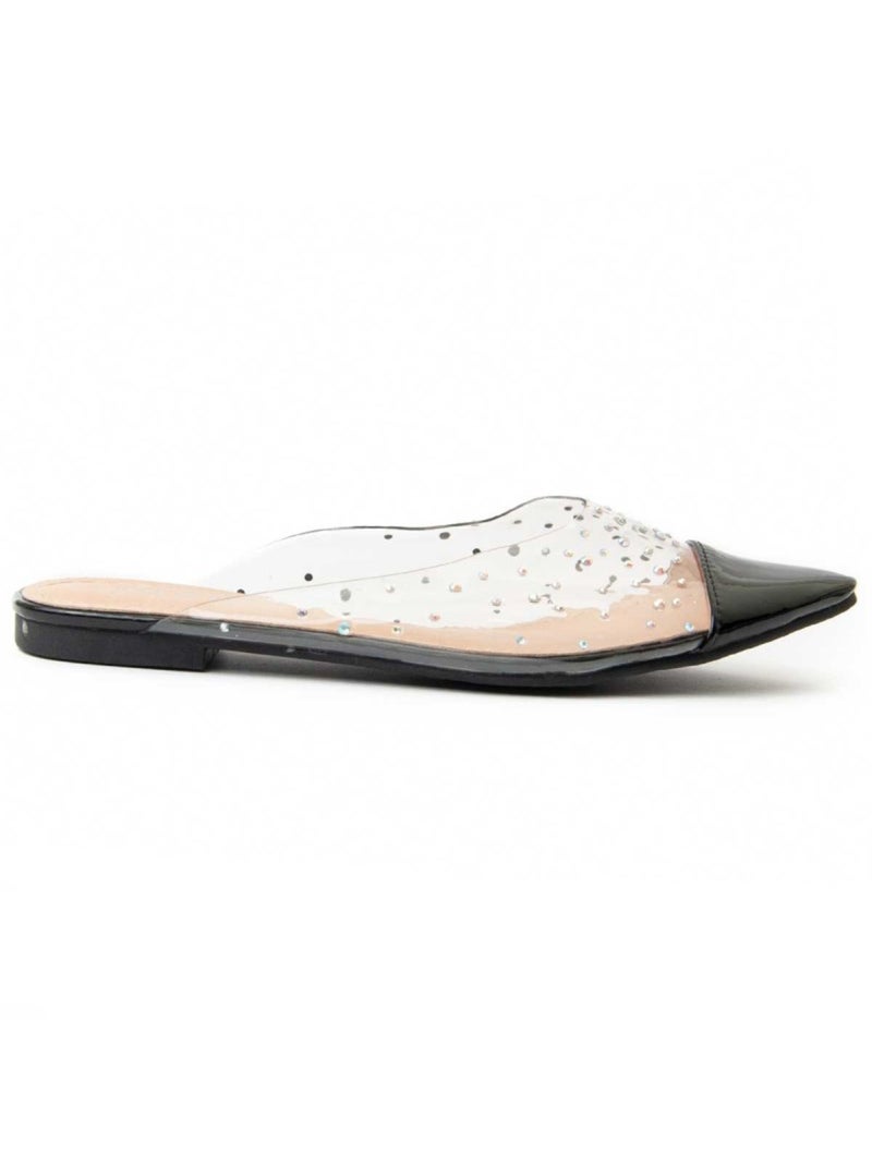 Ballerina Synthetisch Materiaal Montevita Zwart - Kiabi