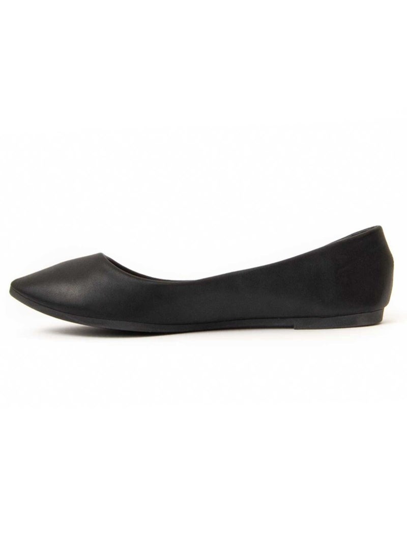 Ballerina Synthetisch Materiaal Montevita Zwart - Kiabi