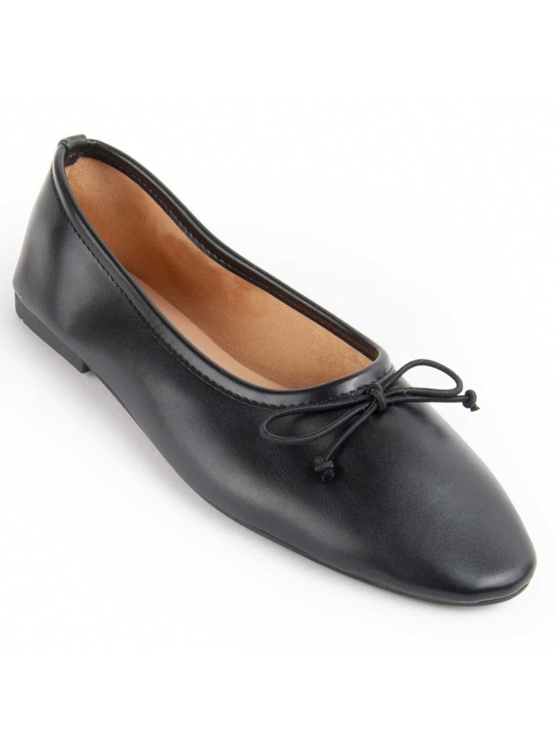 Ballerina Synthetisch Materiaal Montevita Zwart - Kiabi