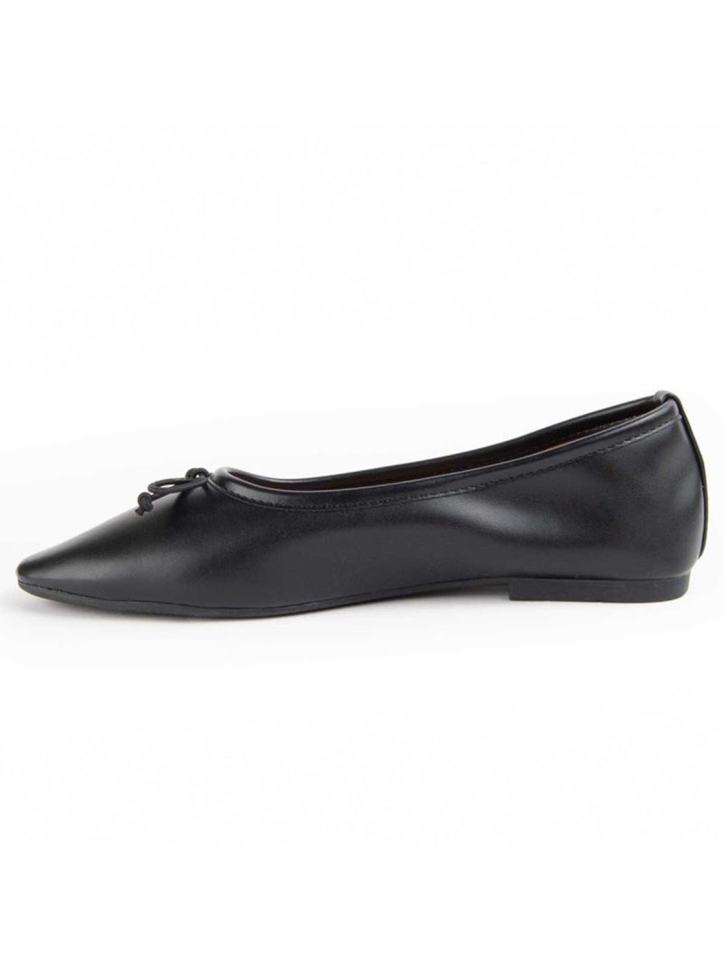 Ballerina Synthetisch Materiaal Montevita Zwart - Kiabi
