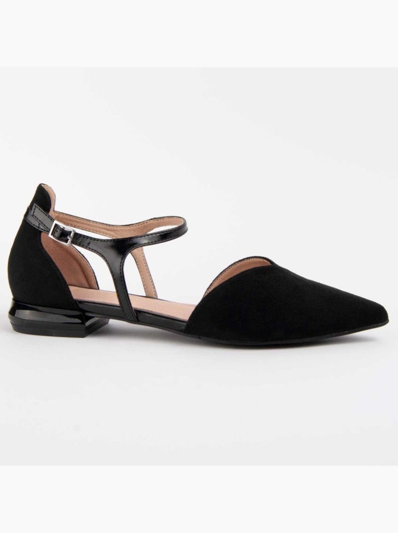 Ballerina Synthetisch Materiaal Montevita Zwart - Kiabi