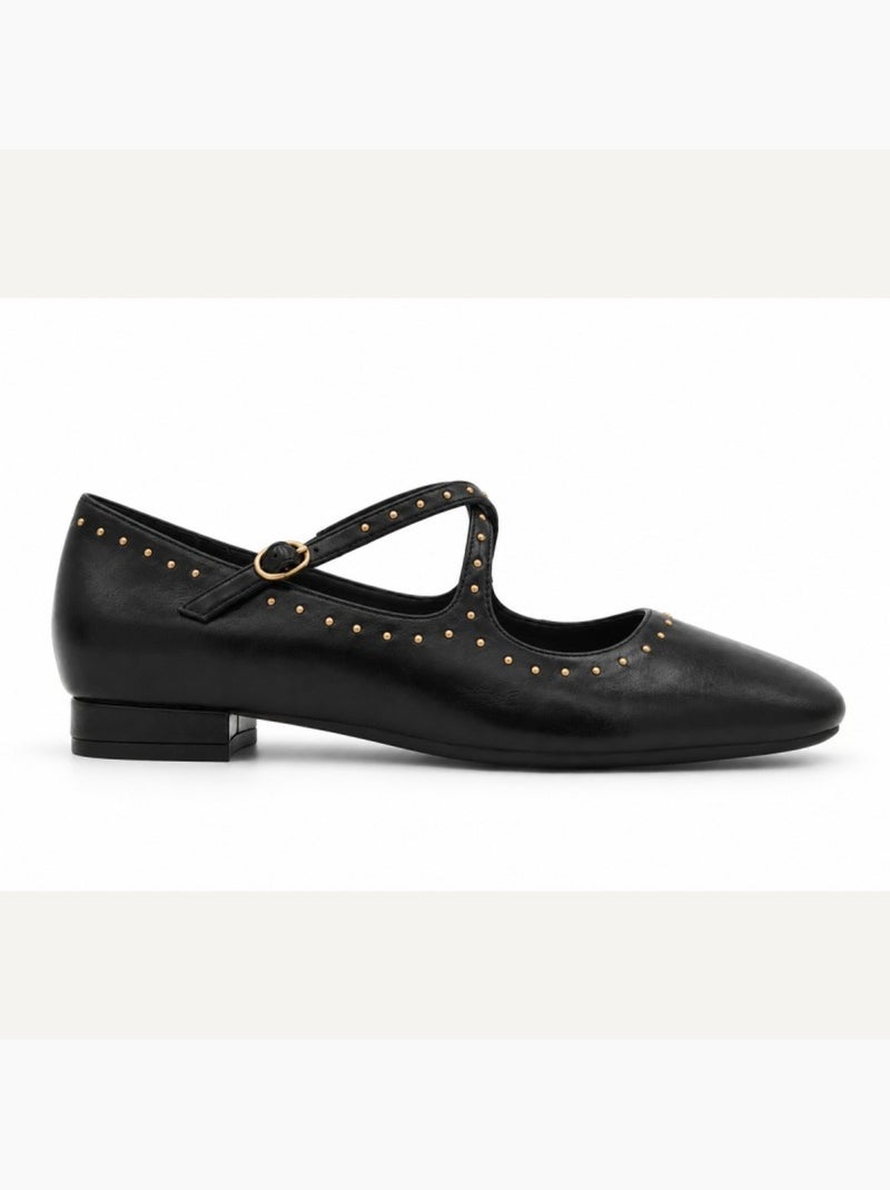 Ballerina synthetisch materiaal montevita Zwart - Kiabi