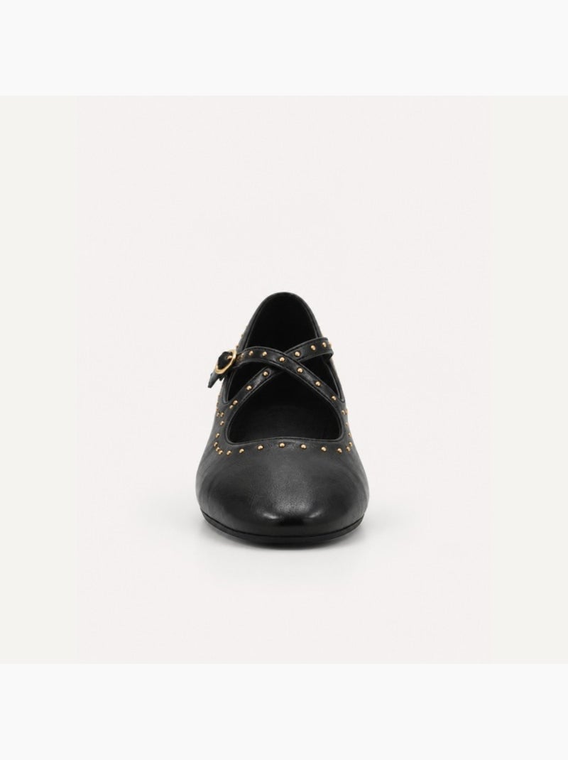 Ballerina synthetisch materiaal montevita Zwart - Kiabi