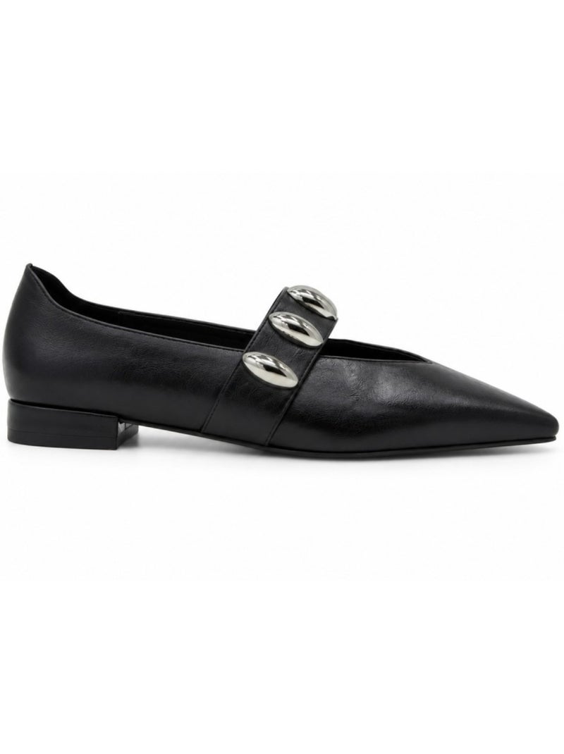 Ballerina synthetisch materiaal montevita Zwart - Kiabi
