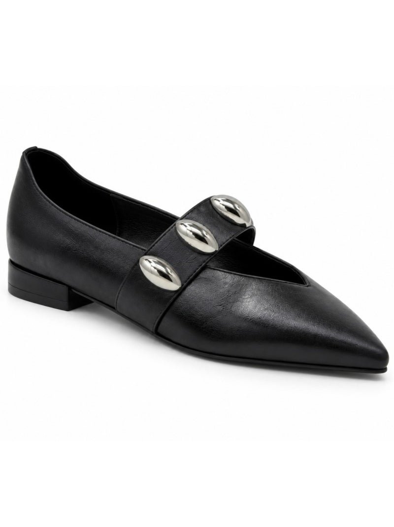 Ballerina synthetisch materiaal montevita Zwart - Kiabi