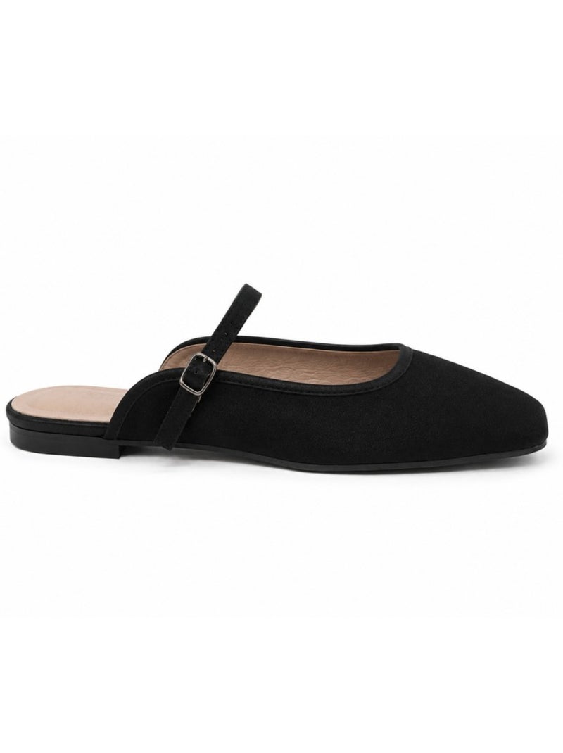 Ballerina synthetisch materiaal montevita Zwart - Kiabi