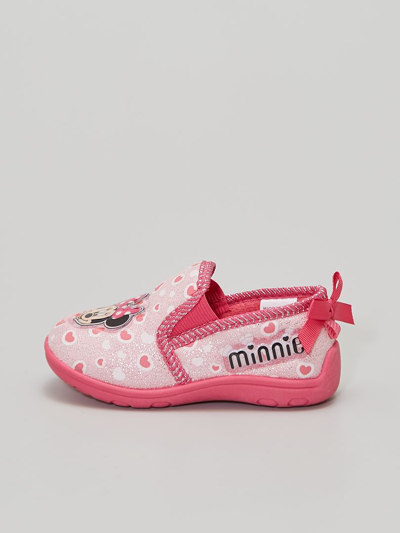 Ballerinapantoffels 'Minnie' 'Disney' roze - Kiabi