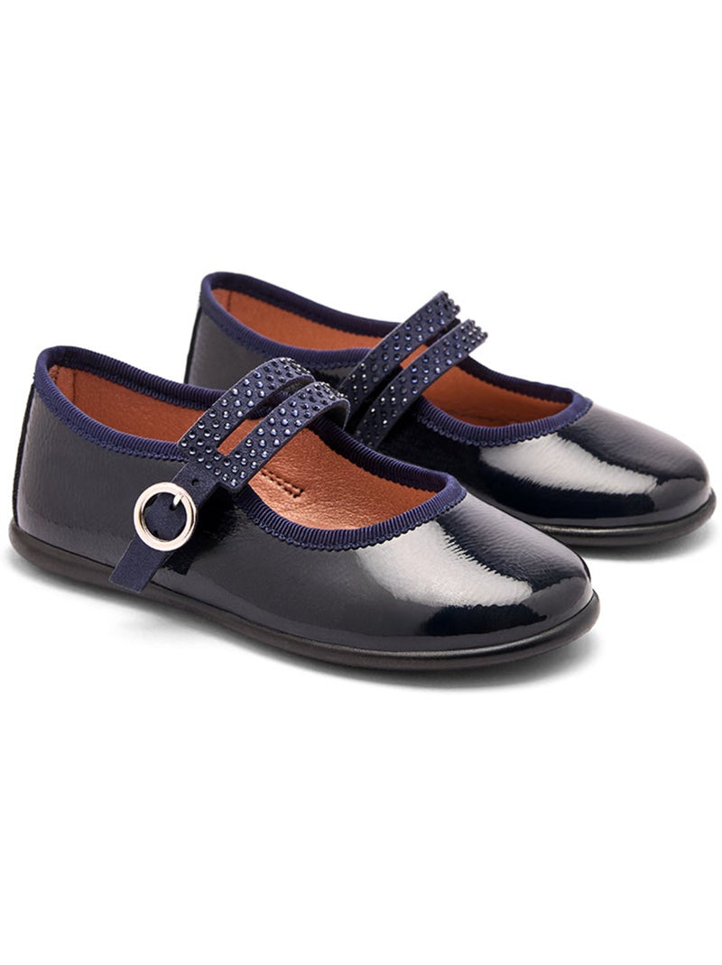 Ballerina's conguitos brillos Marineblauw - Kiabi