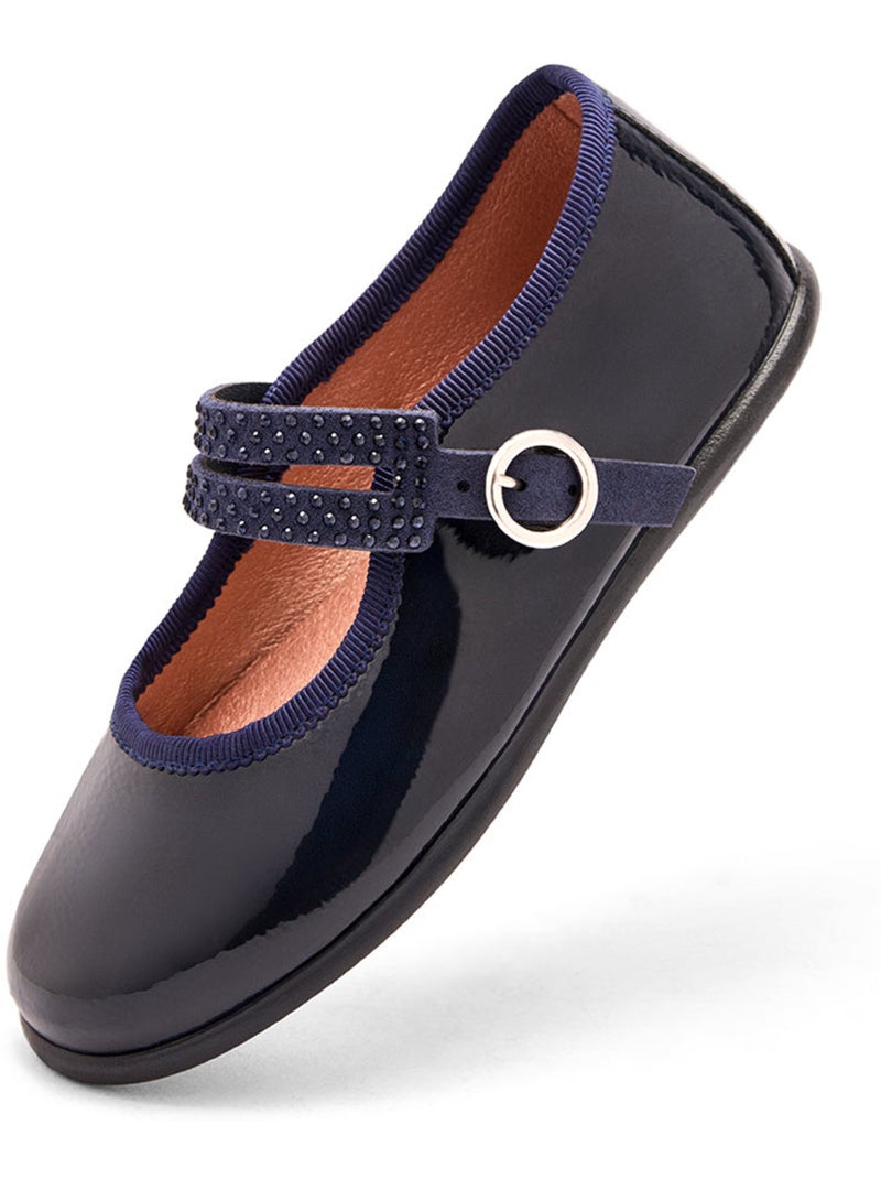 Ballerina's conguitos brillos Marineblauw - Kiabi