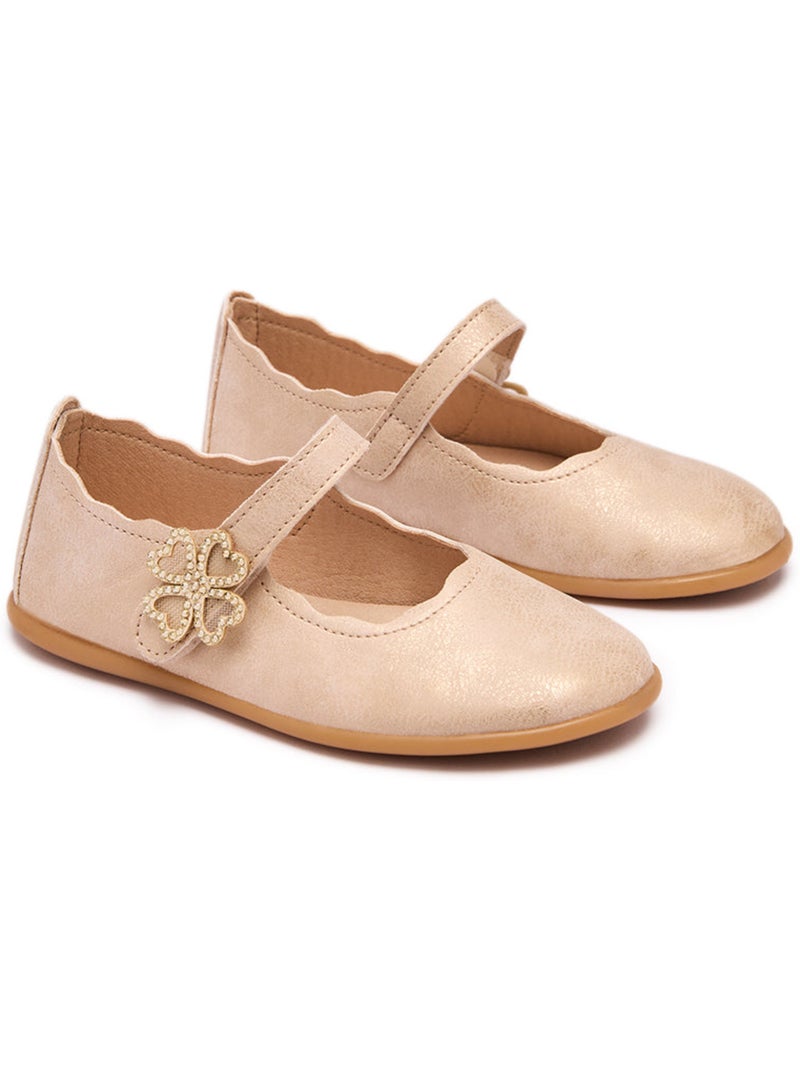 Ballerina's conguitos detalle corazón Goud - Kiabi