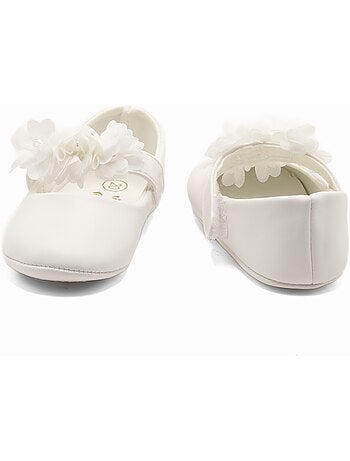 Ballerina's met bloemenmotief