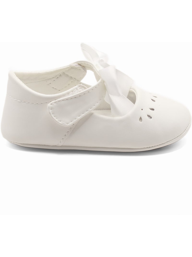 Ballerina's met strikjes Wit - Kiabi