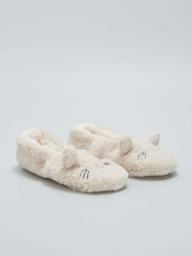 Ballerinaslofjes met katjesprint BIEGE - Kiabi
