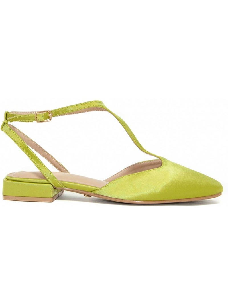 Ballerine Matériau Synthétique Montevita Vert - Kiabi