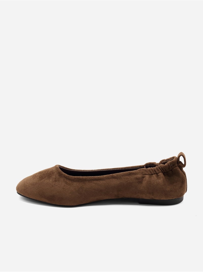 Ballerines à enfiler Marron - Kiabi