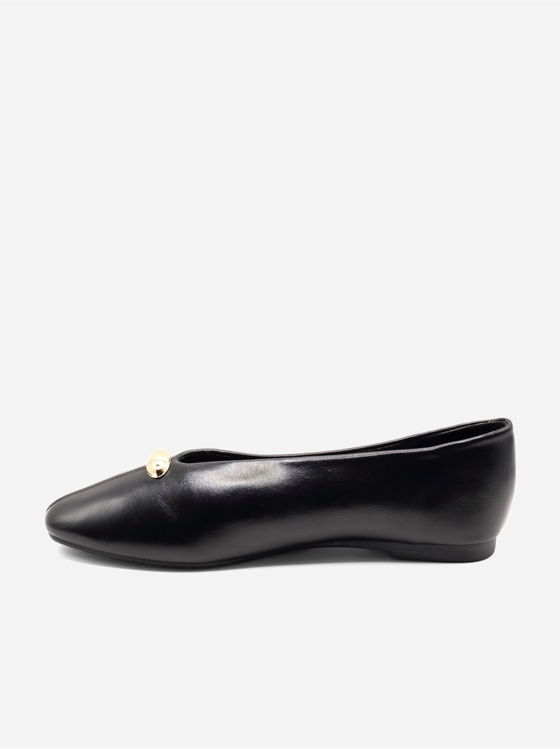 Ballerines à enfiler Noir - Kiabi