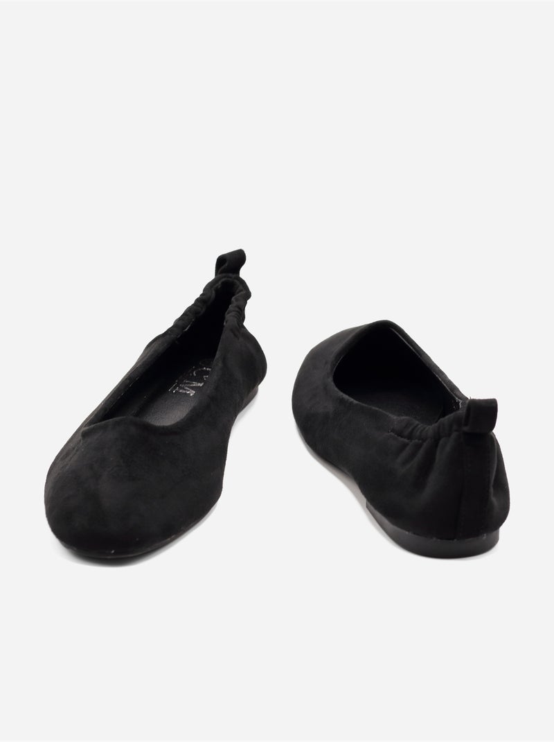 Ballerines à enfiler Noir - Kiabi