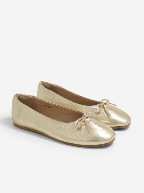 Ballerines avec noeud fantaisie devant - Kiabi Ballerines avec noeud fantaisie devant - Kiabi