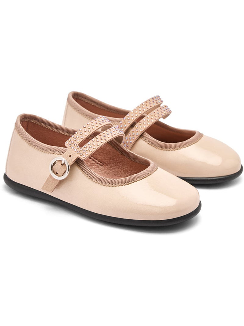 Ballerines conguitos brillos Beige - Kiabi