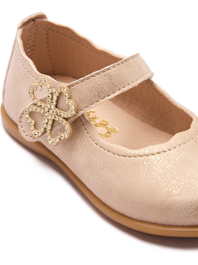Ballerines conguitos corazones Gold - Kiabi