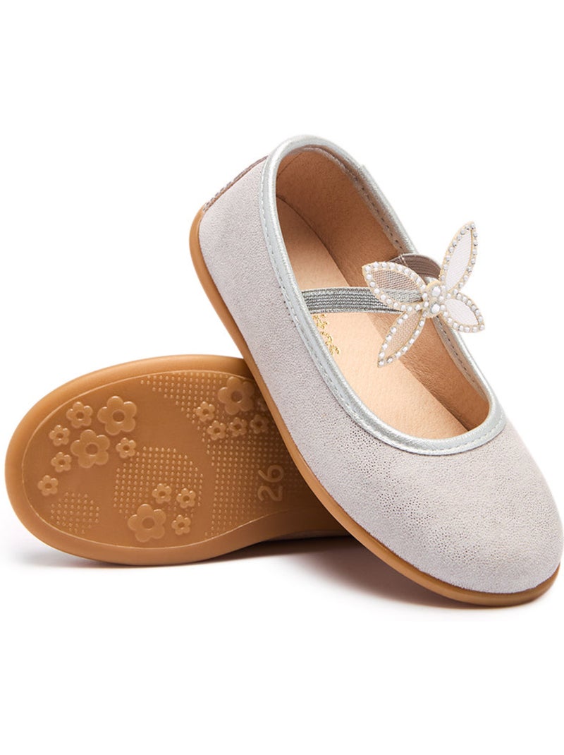 Ballerines conguitos detalle mariposa Argent - Kiabi