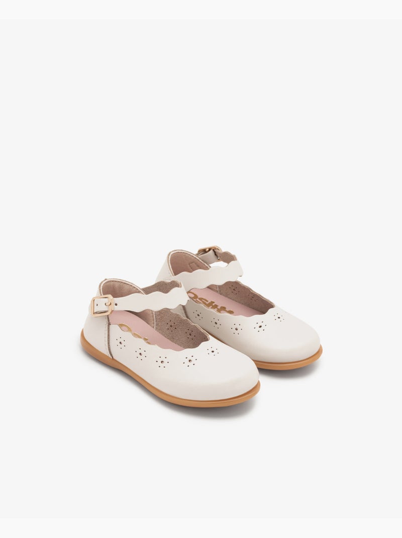 Ballerines conguitos flexibles antideslizante Beige - Kiabi